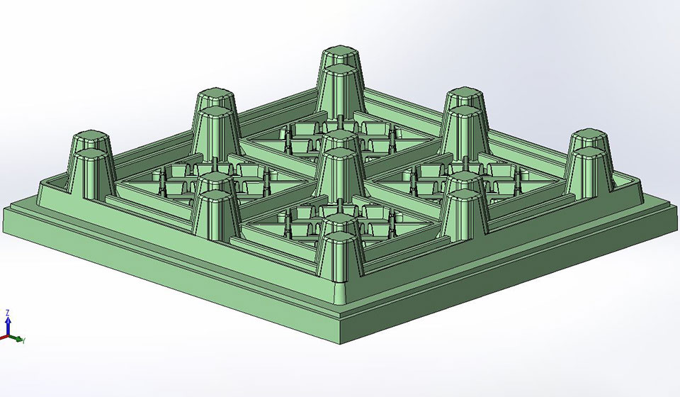 3D CAD Pallet